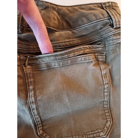 Duluth Trading Cargo‎ Pant Curvesetter Canvas Utility Casual Brown Womens 8x31 - Picture 4 of 16